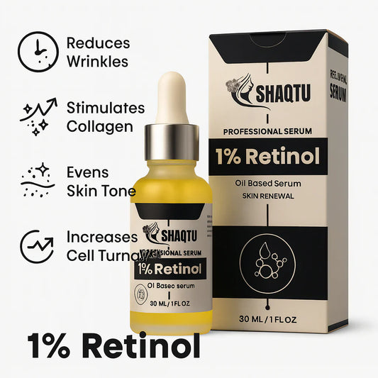 Retinol Serum 1% (30 ml) — Your Go-To for Skin Renewal, Anti-Aging & Texture Smoothing